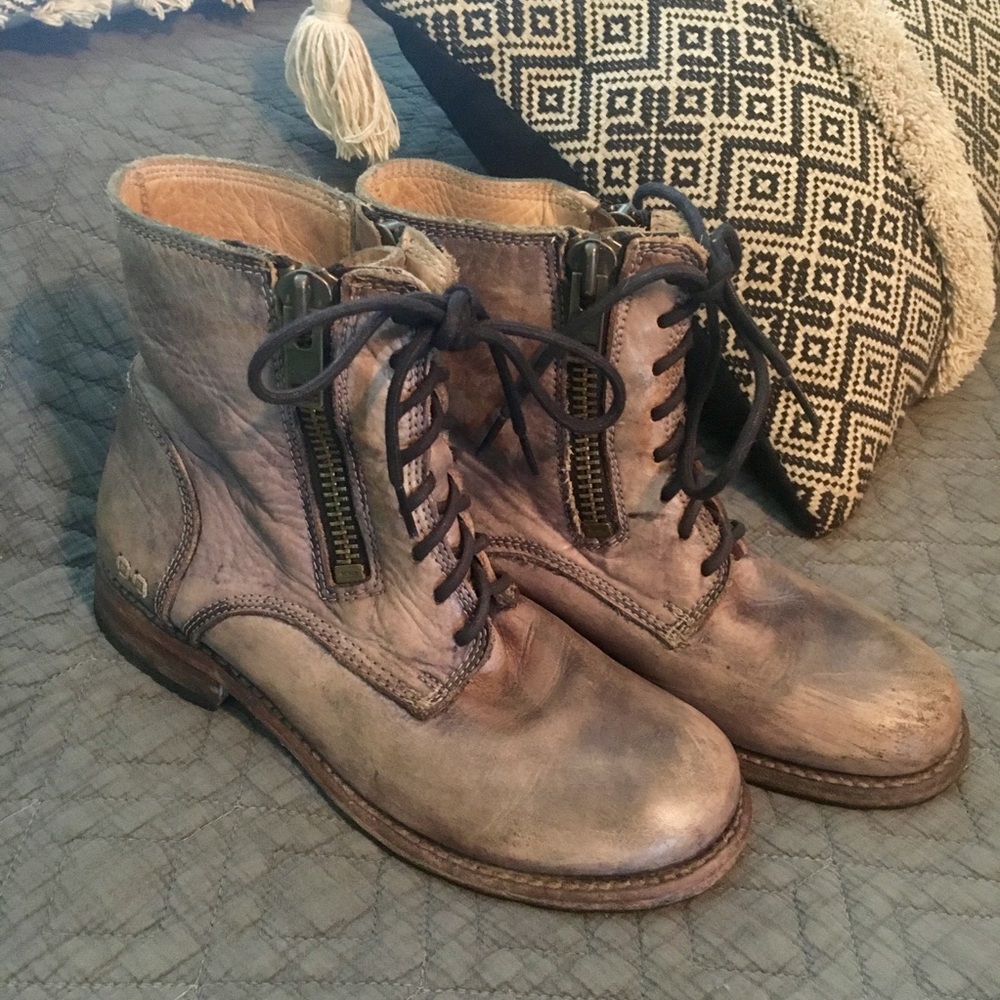 Bed Stu Tactic side zip boot